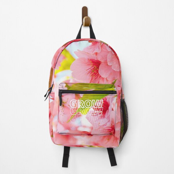 Item preview, GROW (above) - Vivid, Tropical, Bright Pink Flowers designed and sold by AliceSLee.