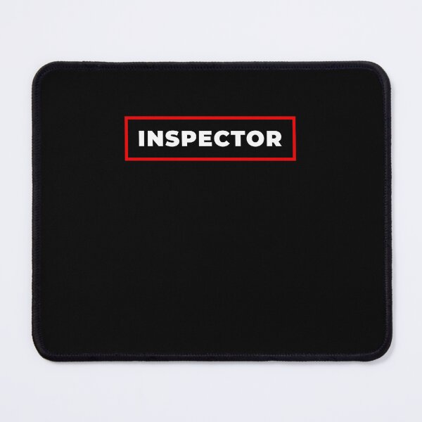 Item preview, Inspector red frame designed and sold by SVPOD.