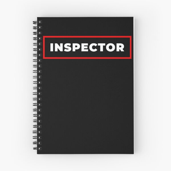 Item preview, Inspector red frame designed and sold by SVPOD.