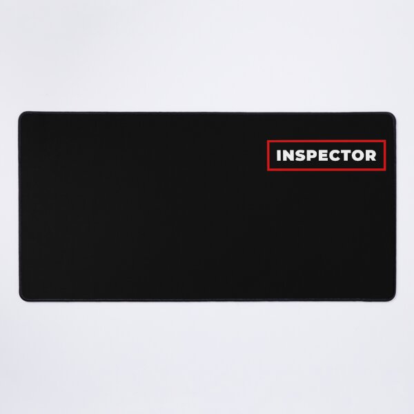 Item preview, Inspector red frame designed and sold by SVPOD.