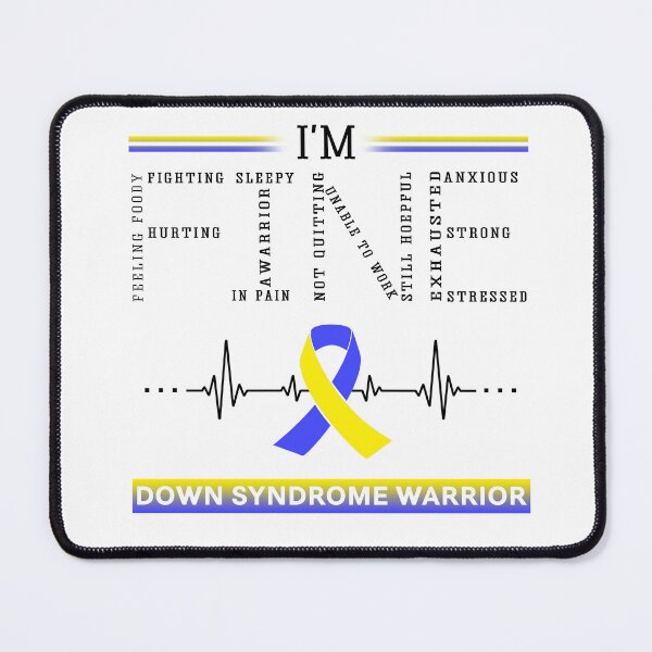 Item preview, I'm Fine Down Syndrome Warrior Support Down Syndrome Awareness Gifts designed and sold by rechardtee.