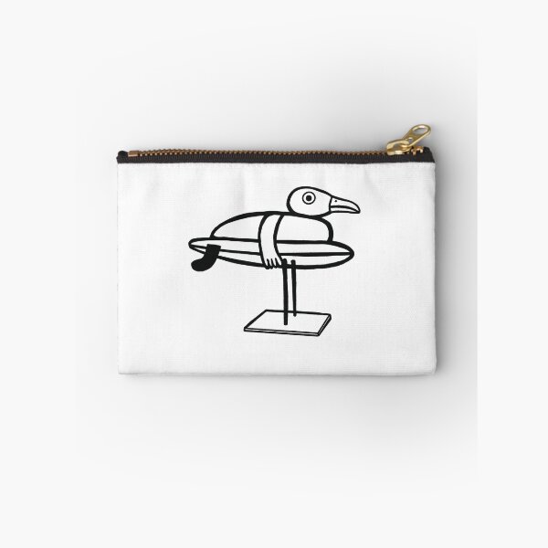 Item preview, Sea gull surfing surf life surf drawing surf art  designed and sold by Tropical Blood.