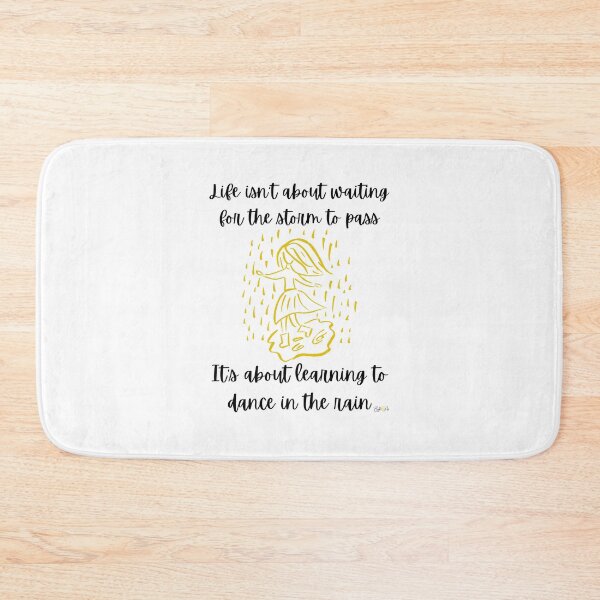 Item preview, Learn to Dance in the Rain wYellow designed and sold by JoDana Bright.