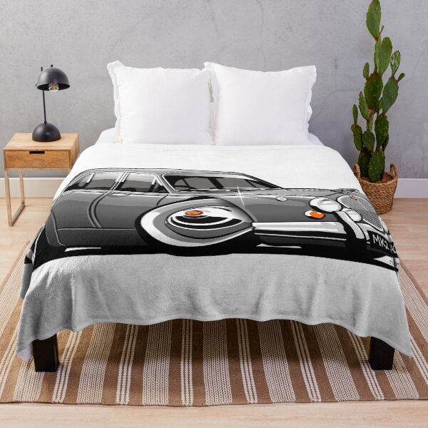 Item preview, Mark 2 Jag caricature silver designed and sold by car2oonz.
