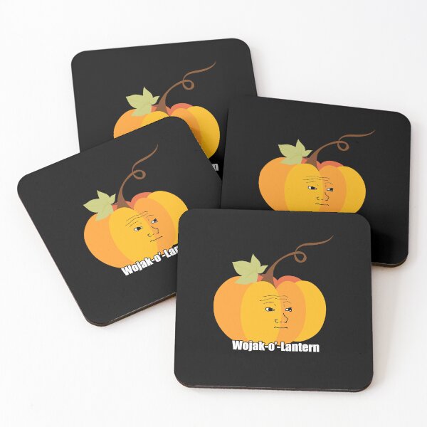 Item preview, Wojak Halloween Pumpkin Jack-o'-Lantern Funny Meme Wojack Soyjak Feels designed and sold by epicmemeshirts1.