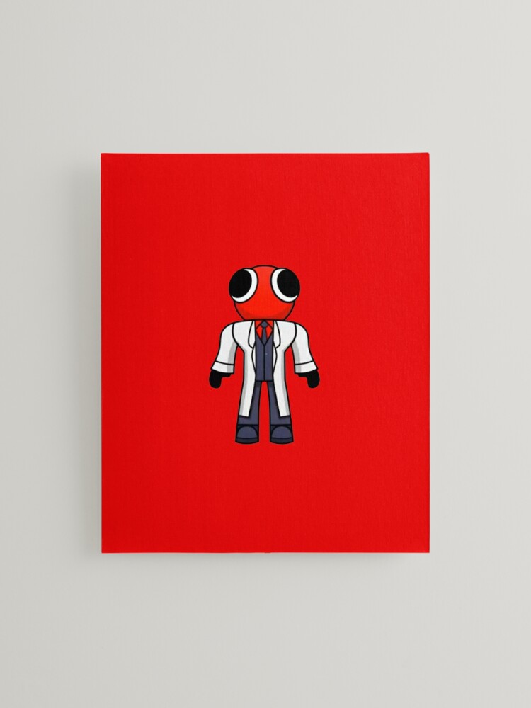 Vetor de scientist red rainbow friends vector do Stock