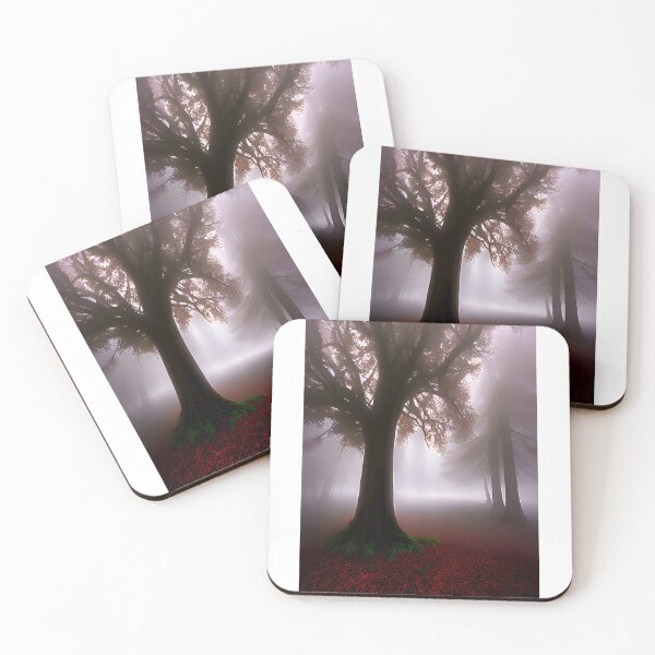 Item preview, Wonderful Quiet Forest Covered in Fog designed and sold by Evolvity.