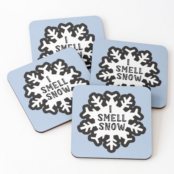 Item preview, I Smell Snow Quote designed and sold by dealchica.