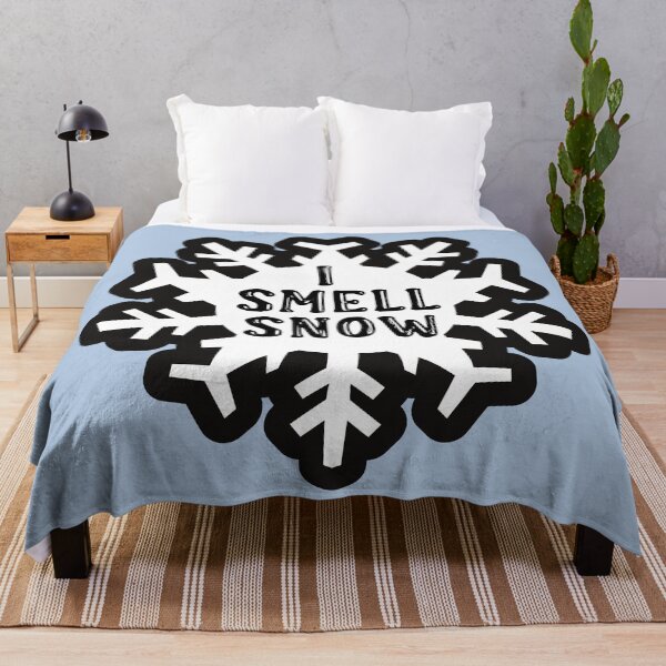 Item preview, I Smell Snow Quote designed and sold by dealchica.