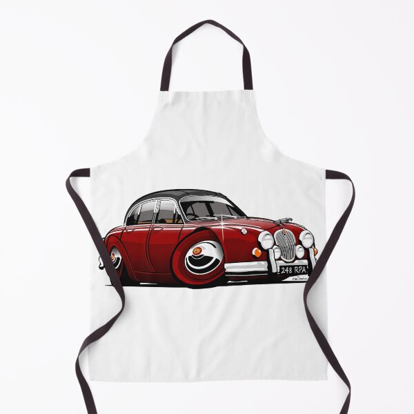Item preview, Mark 2 Jag caricature Inspector Morse designed and sold by car2oonz.