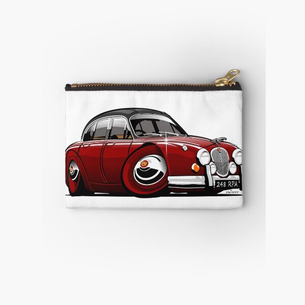 Item preview, Mark 2 Jag caricature Inspector Morse designed and sold by car2oonz.