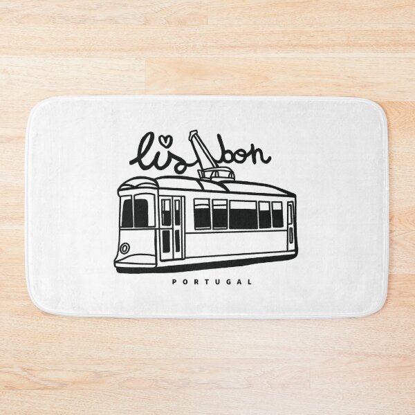 Item preview, Tranvía Portugal Lisbon love Lisbon Lisboa Portugal railway  designed and sold by Tropical Blood.
