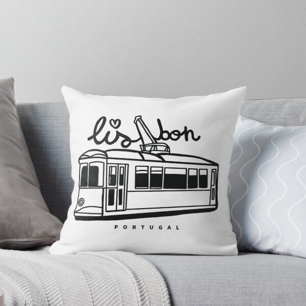 Item preview, Tranvía Portugal Lisbon love Lisbon Lisboa Portugal railway  designed and sold by Tropical Blood.