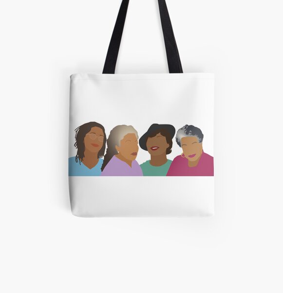 Squad Goals- Queens of African American Literature All Over Print Tote Bag