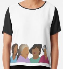 Squad Goals- Queens of African American Literature Chiffon Top