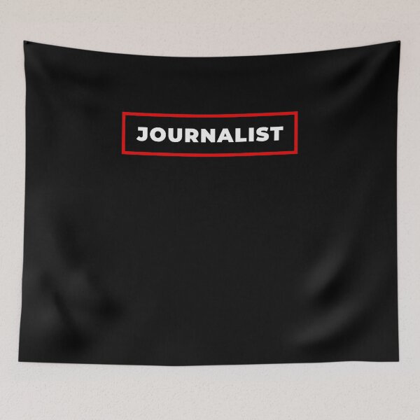 Item preview, Journalist red frame designed and sold by SVPOD.