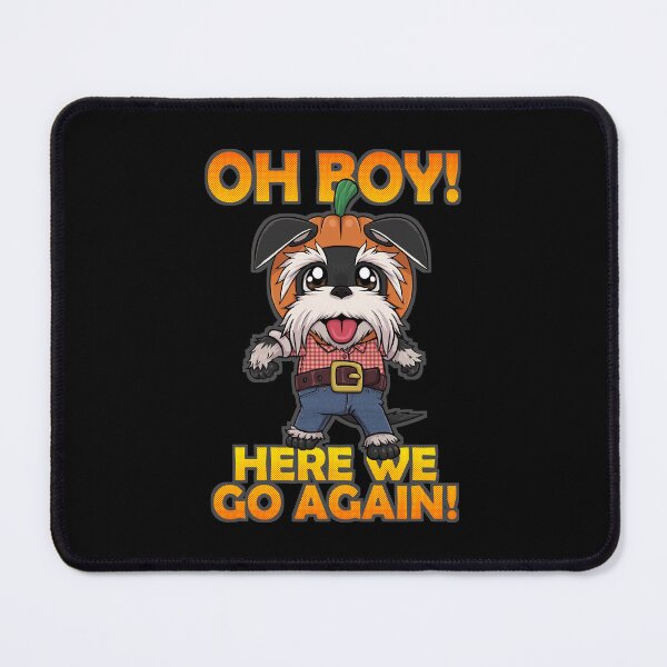 Item preview, Pumpkin Schnauzer Puppy | Halloween Puppy | Silver Black designed and sold by Jovak.