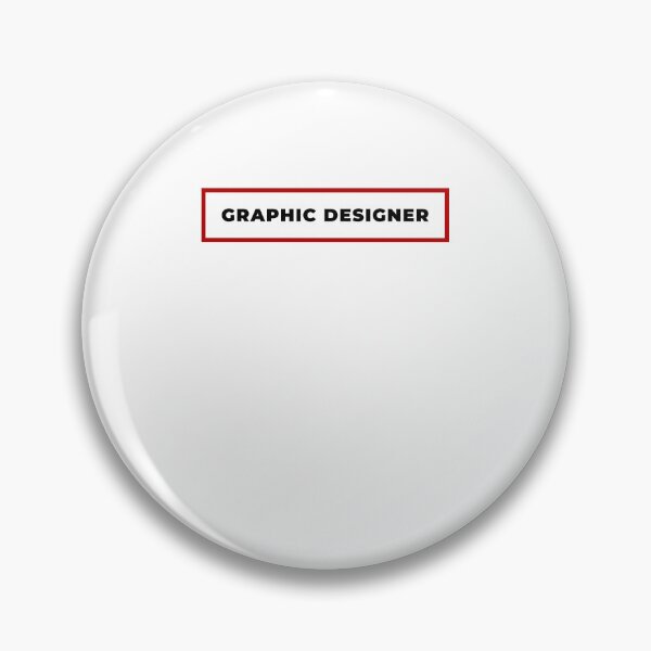 Item preview, Graphic Designer with red frame designed and sold by SVPOD.