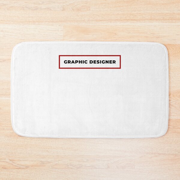 Item preview, Graphic Designer with red frame designed and sold by SVPOD.