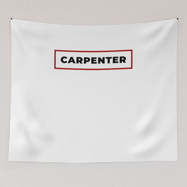 Item preview, Carpenter with red frame designed and sold by SVPOD.