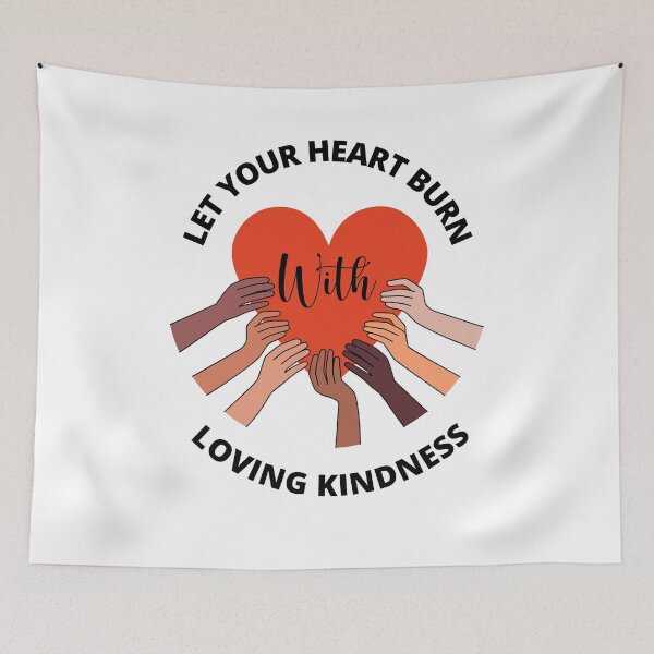Item preview, Let your heart burn with loving kindness  designed and sold by KereetsaOne.