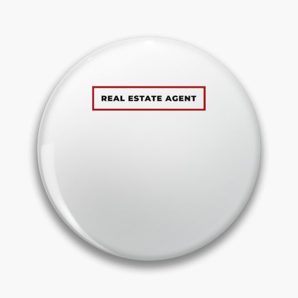 Item preview, Real Estate Agent with red frame designed and sold by SVPOD.