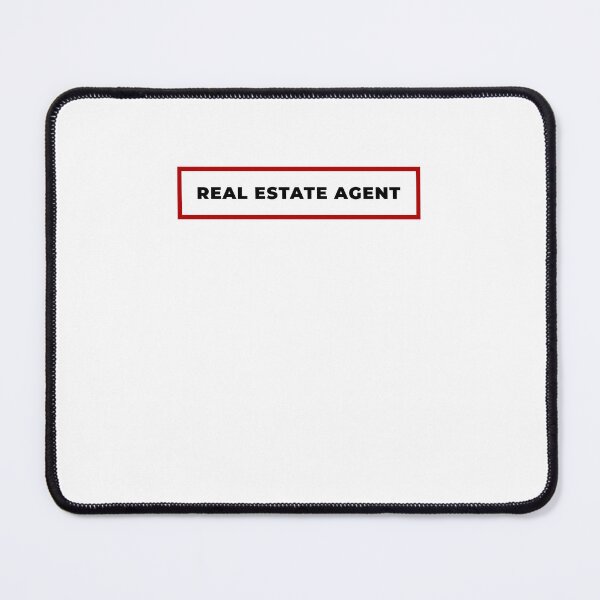 Item preview, Real Estate Agent with red frame designed and sold by SVPOD.
