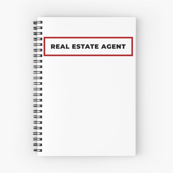 Item preview, Real Estate Agent with red frame designed and sold by SVPOD.
