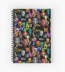 horror collection Spiral Notebook