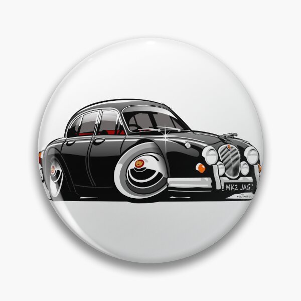 Item preview, Mark 2 Jag black designed and sold by car2oonz.