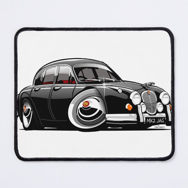 Item preview, Mark 2 Jag black designed and sold by car2oonz.