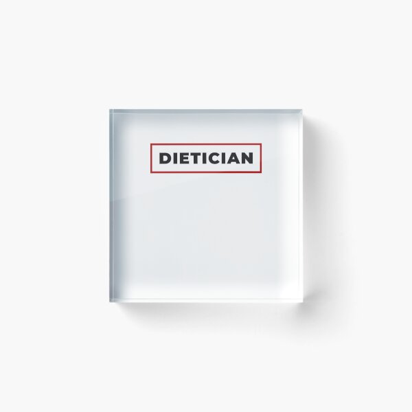Item preview, Dietician with red frame designed and sold by SVPOD.