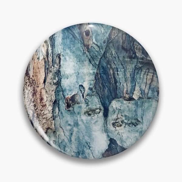 Item preview, Tree Bark Breathtaking Abstract In Aqua And Blues designed and sold by DEC02.