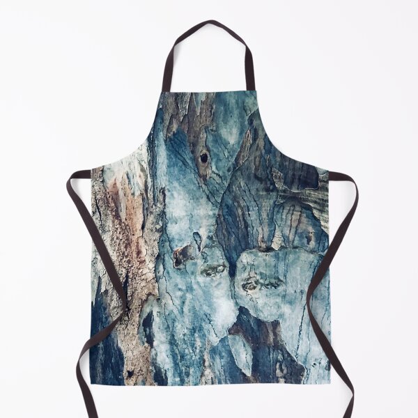 Item preview, Tree Bark Breathtaking Abstract In Aqua And Blues designed and sold by DEC02.