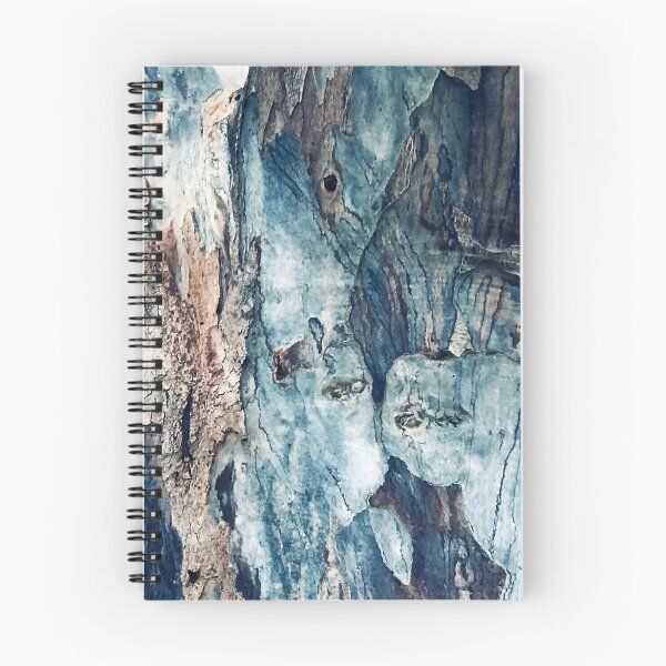 Item preview, Tree Bark Breathtaking Abstract In Aqua And Blues designed and sold by DEC02.