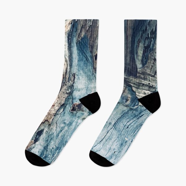 Item preview, Tree Bark Breathtaking Abstract In Aqua And Blues designed and sold by DEC02.