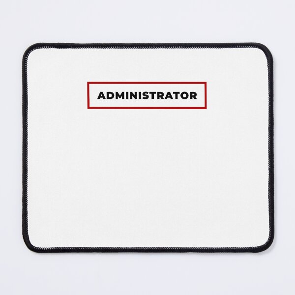 Item preview, Administrator with red frame designed and sold by SVPOD.