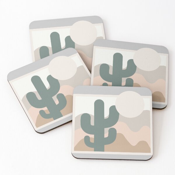 Item preview, Simple Cactus (Muted Colors) Aesthetic Design designed and sold by vron615.