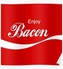 Enjoy Bacon Poster