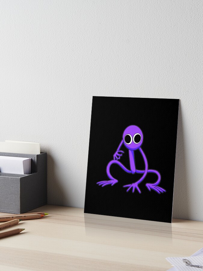 Purple Rainbow Friend Poster for Sale by TheBullishRhino