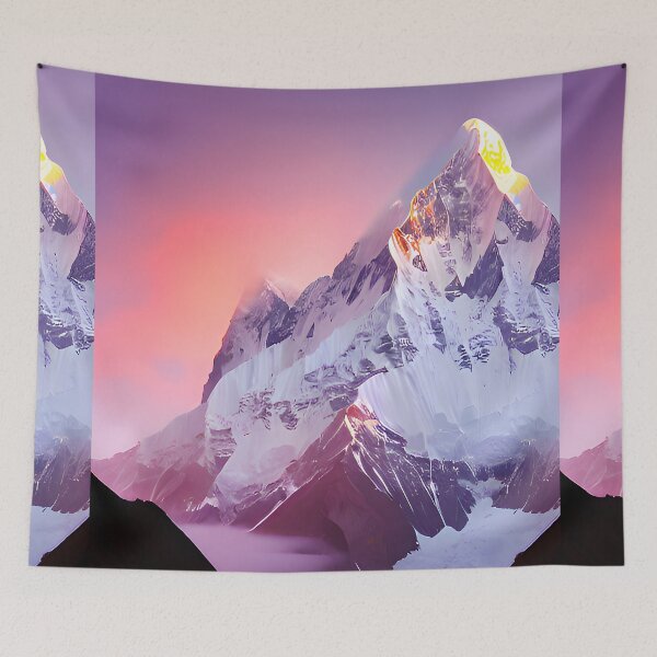 Item preview, Wonderful Mountain in the Sunny Day designed and sold by Evolvity.
