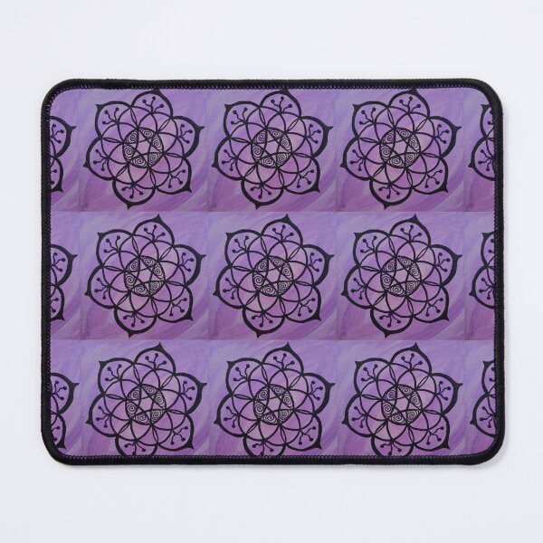 Item preview, TURN AROUND MANDALA ~ SACRED GEOMETRY FOR THE SOUL~ PURPLE designed and sold by Ann Chatfield.