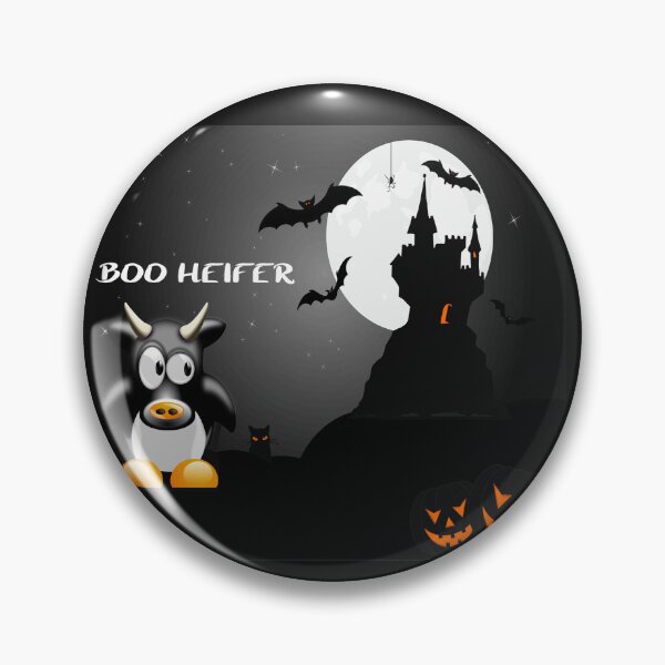 Item preview, Cow Boo Heifer Halloween Farmer designed and sold by toufikpromo.