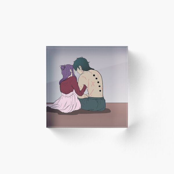 Artikelvorschau, Vernarbte Liebe - Ryuga und Ayame entworfen und verkauft von Katie Kat Artist.
