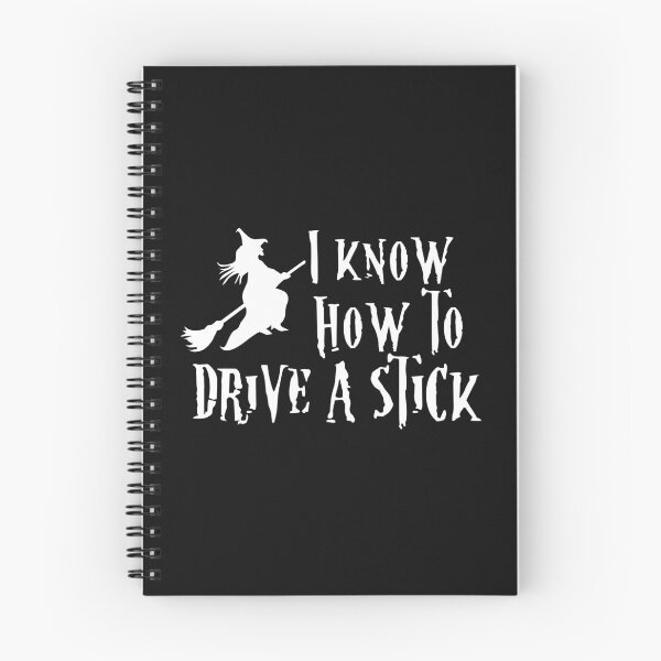 Item preview, Halloween Witch Know how to Drive Stick designed and sold by EstelleStar.