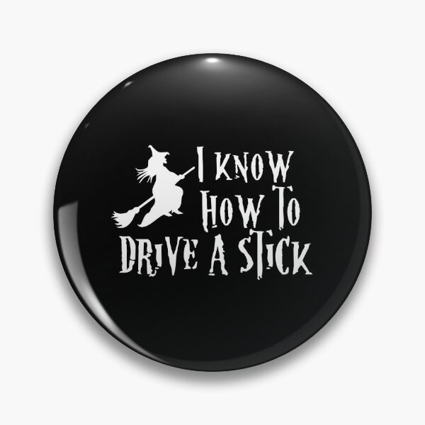 Item preview, Halloween Witch Know how to Drive Stick designed and sold by EstelleStar.
