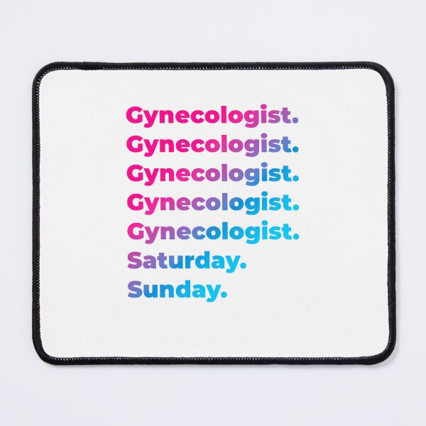 Item preview, Gynecologist work week designed and sold by SVPOD.