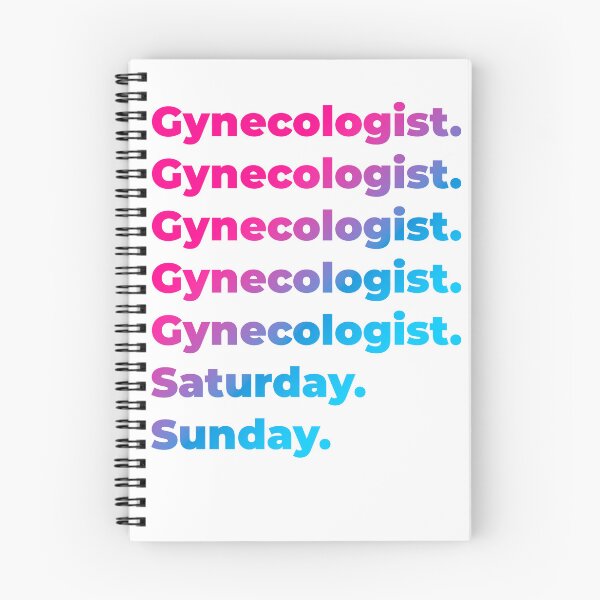 Item preview, Gynecologist work week designed and sold by SVPOD.