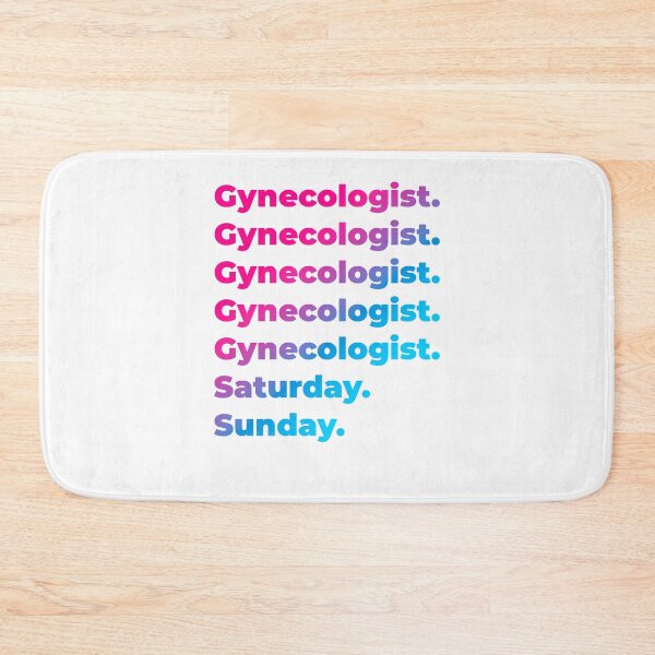 Item preview, Gynecologist work week designed and sold by SVPOD.