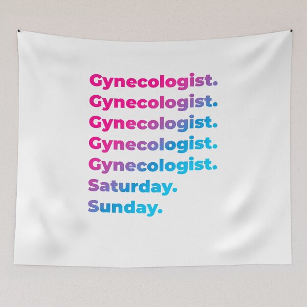 Item preview, Gynecologist work week designed and sold by SVPOD.